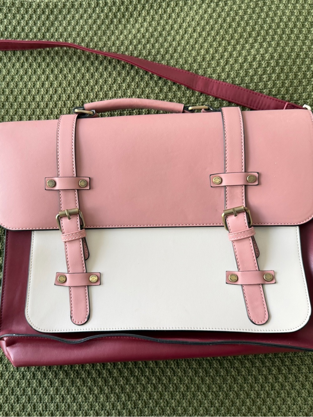 ECOSUSI Sombre Vintage Briefcase – Large